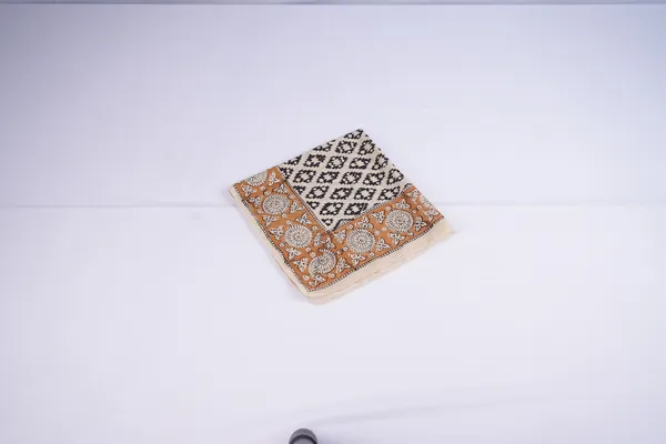 Orange_Printed_Square_Bandana_for_Women
