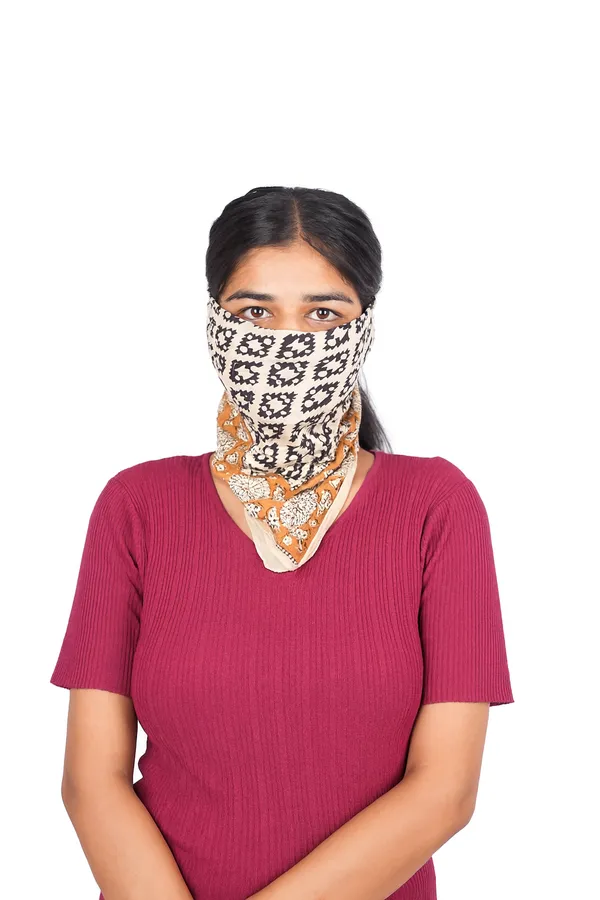 Orange_Printed_Square_Bandana_for_Women