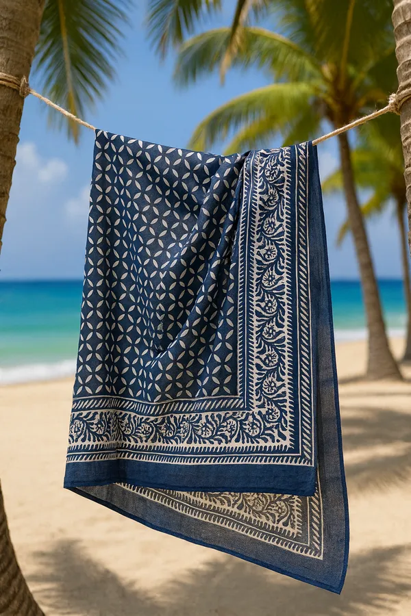 Navy_Printed_Tie-Waist_Wrap_Skirt_for_Women