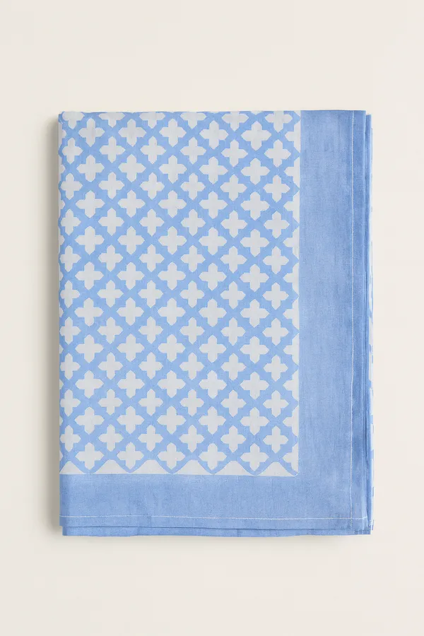 Blue_Geometric_Print_Sarong_for_Women