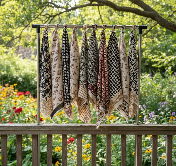 Multicolour_Hand_Block_Printed_Scarf_Set_for_Women