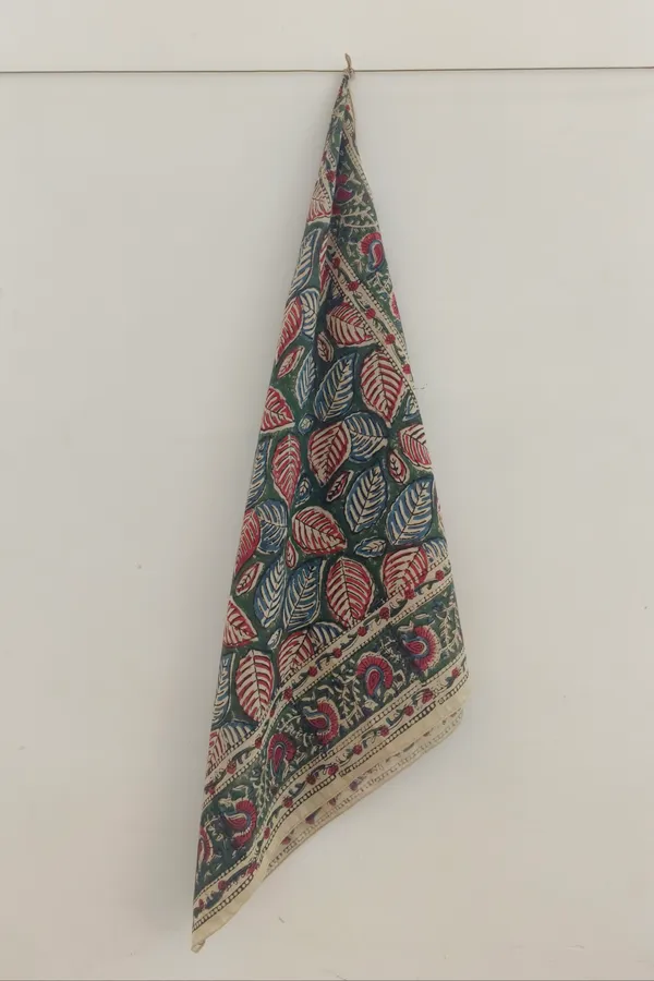 Green_Printed_Triangle_Scarf_for_Women