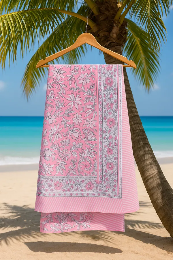 Pink_Printed_Wrap_Skirt_for_Women