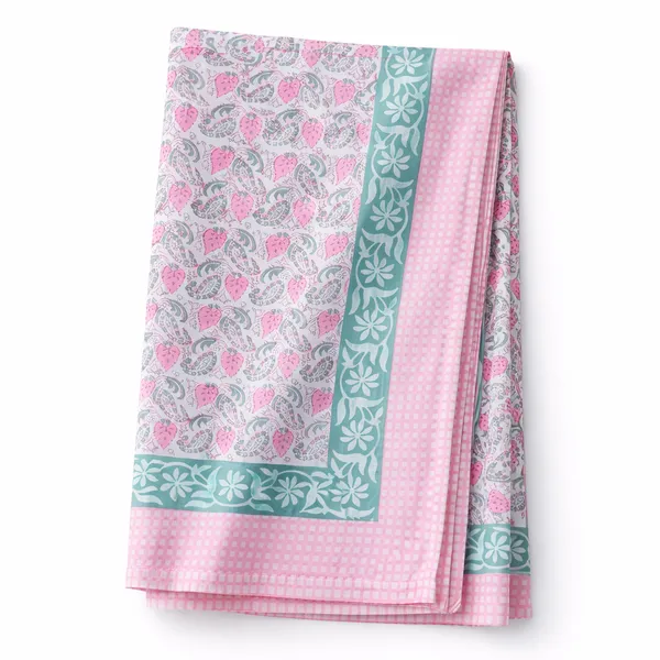 Pink_Floral_Print_Wrap_Skirt_for_Women