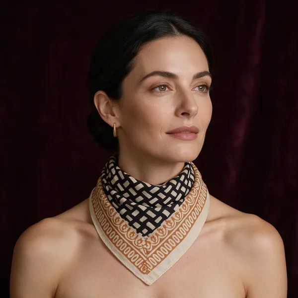 Black_Printed_Square_Scarf_for_Women