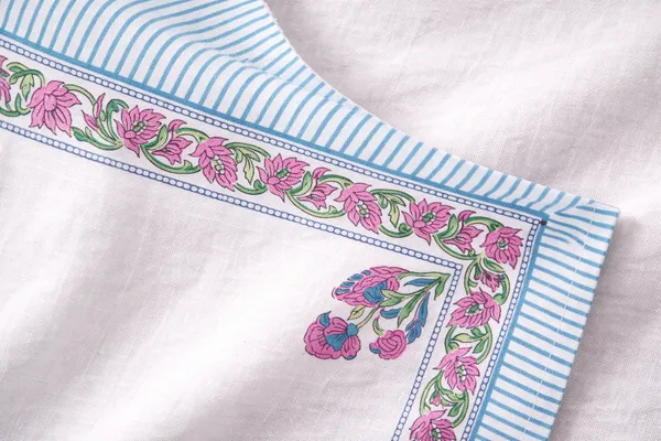 White_Floral_Print_Sarong_for_Women
