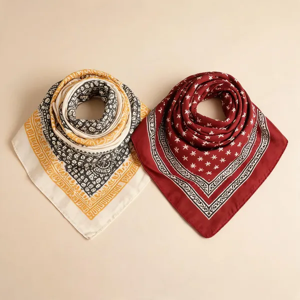 Combo_of_(Red_Premium_Printed_Design_Bandana_Scarf_For_Women_&_Multicolor_Premium_Printed_Design_Bandana_Scarf_For_Women)