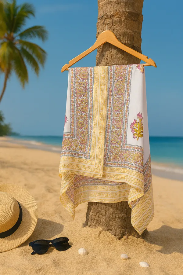 Yellow_Printed_Sarong_Wrap_for_Women
