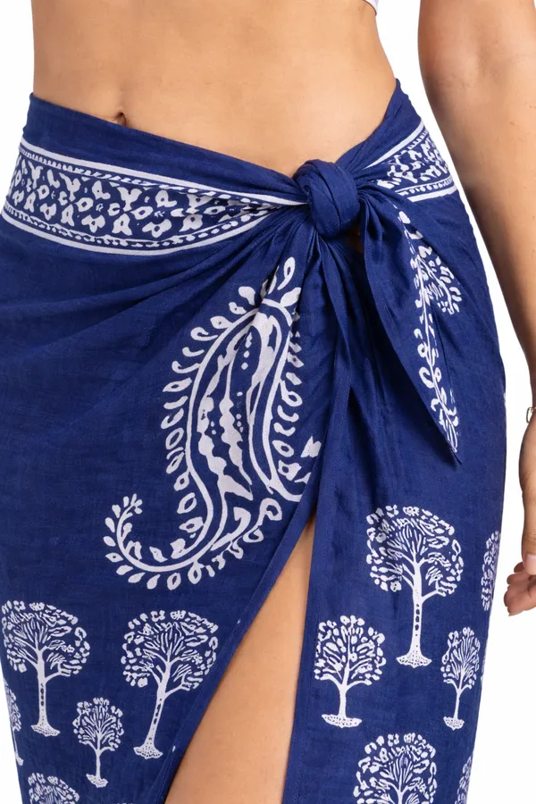 Blue_Printed_Wrap_Skirt_for_Women