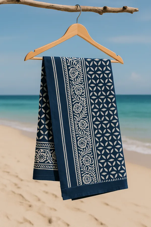 Navy_Printed_Tie-Waist_Wrap_Skirt_for_Women