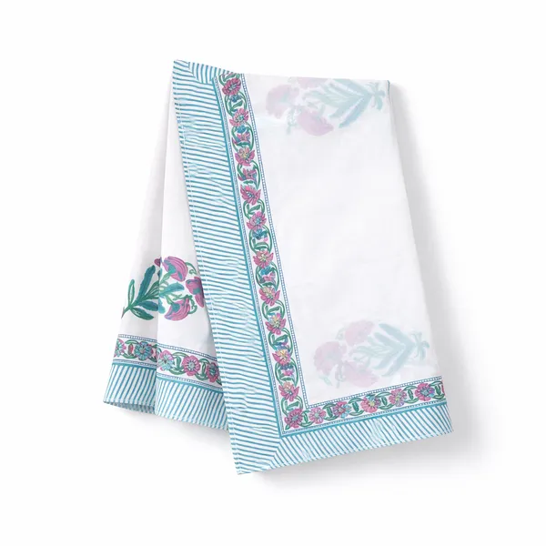 White_Floral_Print_Wrap_Skirt_for_Women