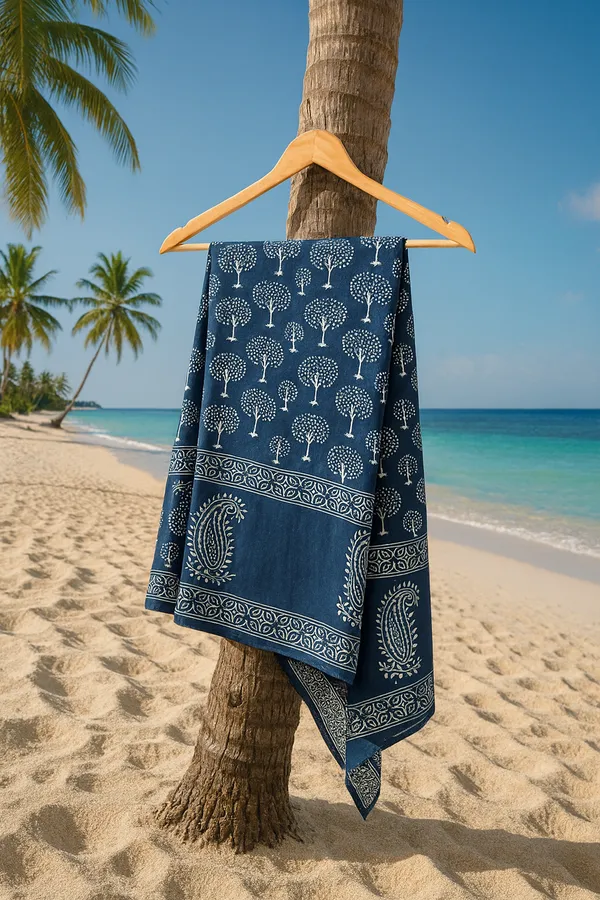 Blue_Printed_Wrap_Skirt_for_Women