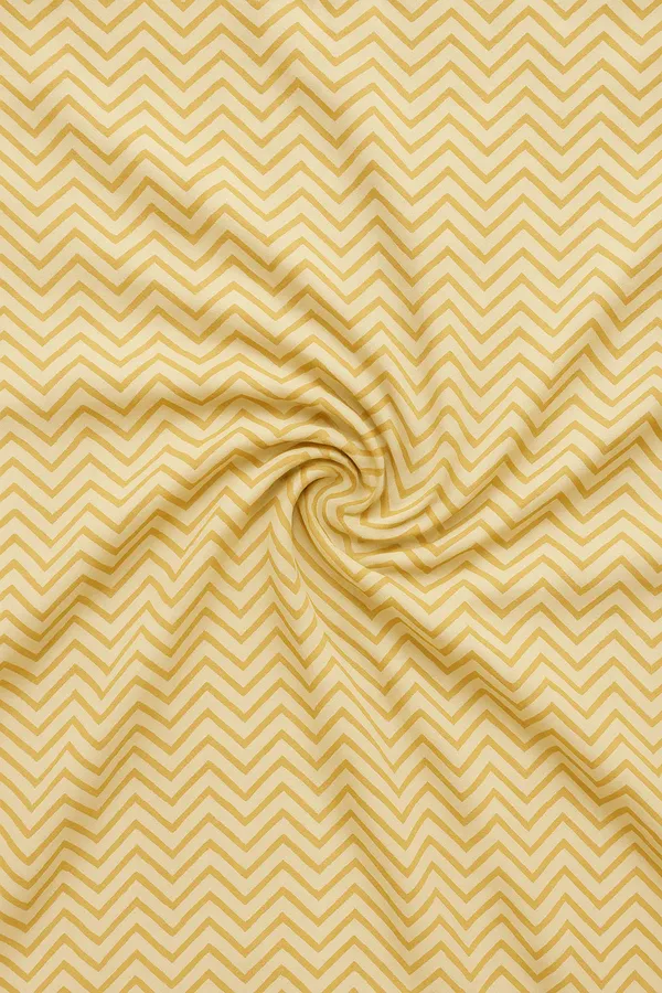 Beige_Geometric_Print_Bedsheet