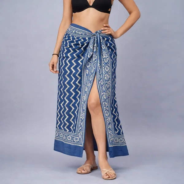 Blue_Beach_Zigzag_Print_Towel