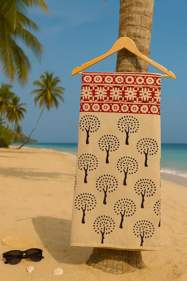 Beige_Printed_Wrap_Skirt_for_Women