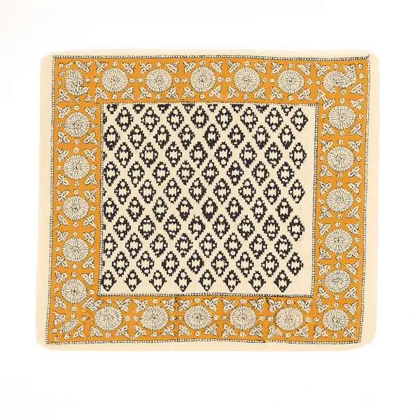 Orange_Printed_Square_Bandana_for_Women