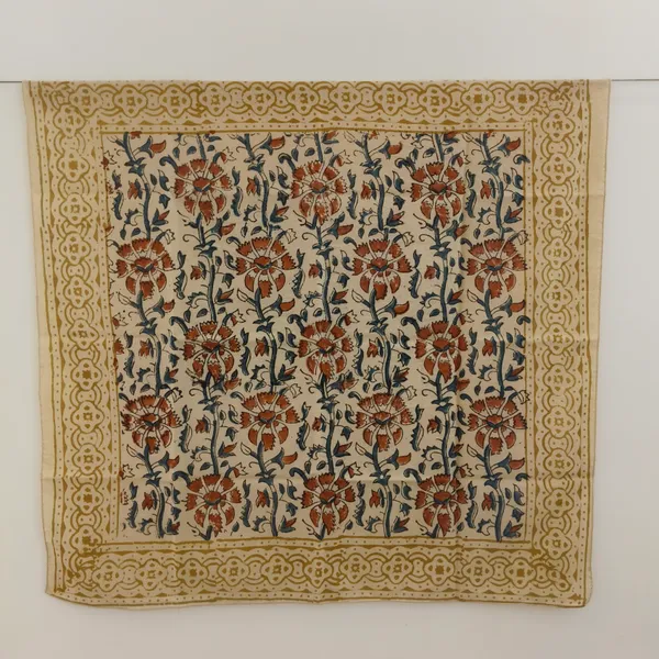 Beige_Floral_Print_Triangular_Scarf_for_Women