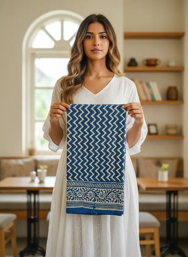 Blue_Printed_Wrap_Scarf_for_Women