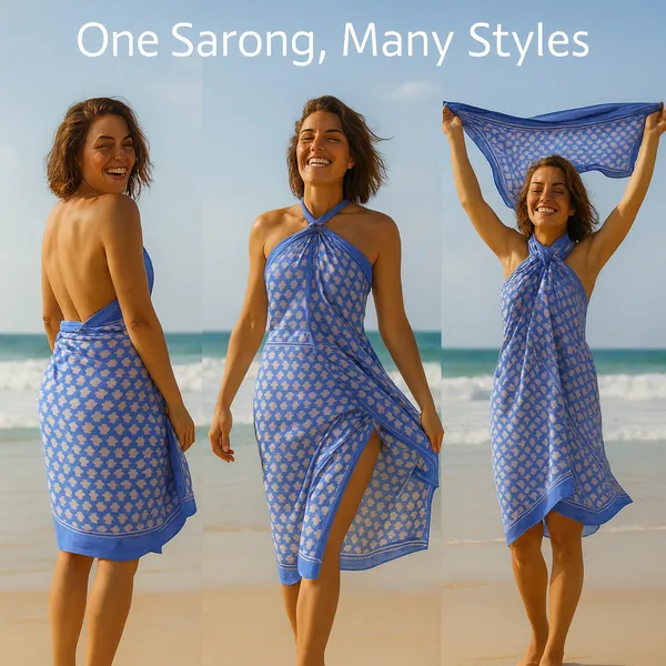Blue_Geometric_Print_Sarong_for_Women