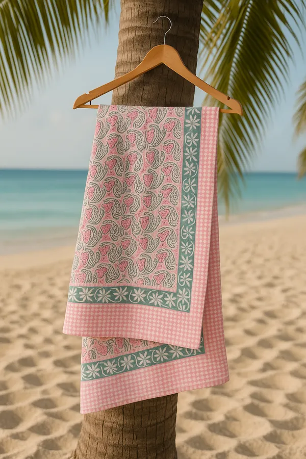 Pink_Floral_Print_Wrap_Skirt_for_Women