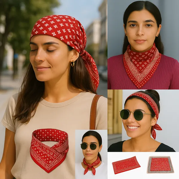 Red_Printed_Square_Scarf_for_Women