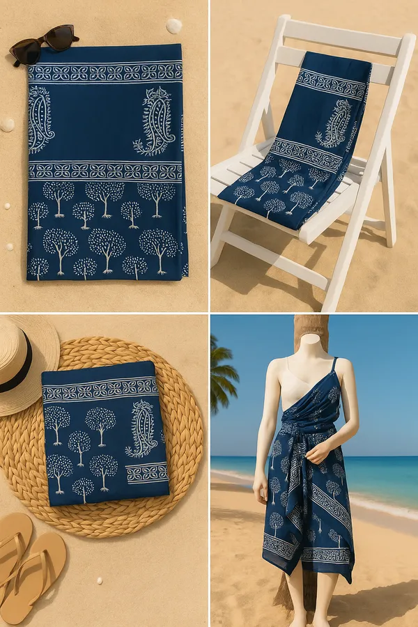Blue_Printed_Wrap_Skirt_for_Women