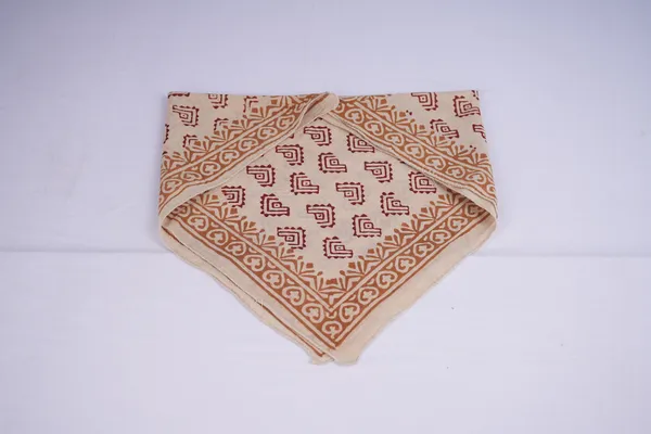 Beige_Printed_Bandana_Scarf_for_Unisex