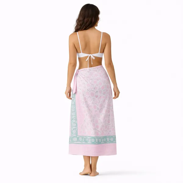 Pink_Printed_Wrap_Skirt_for_Women