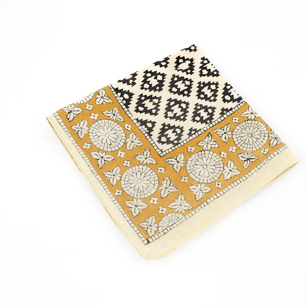 Orange_Printed_Square_Bandana_for_Women