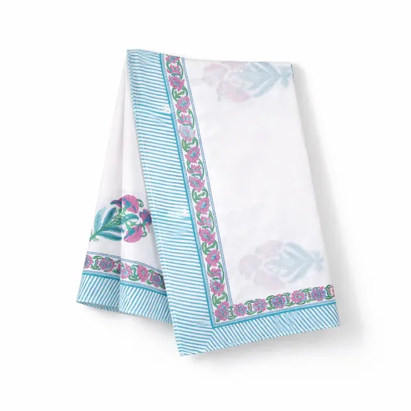 White_Floral_Print_Sarong_for_Women