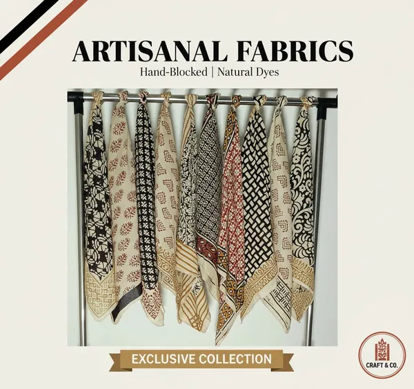 Multicolour_Hand_Block_Printed_Scarf_Set_for_Women