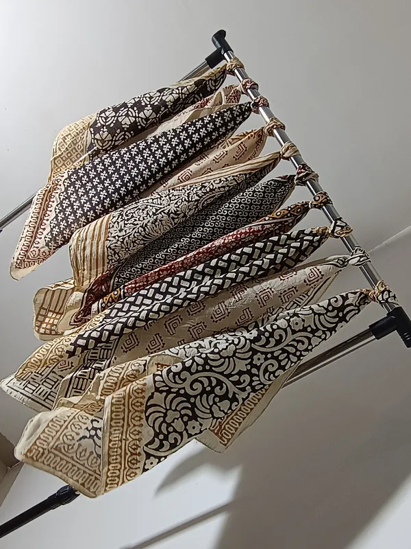Multicolour_Hand_Block_Printed_Scarf_Set_for_Women