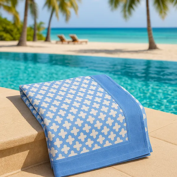 Blue_Geometric_Print_Sarong_for_Women