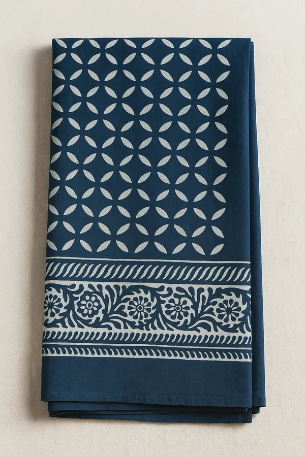 Navy_Printed_Sarong_Wrap_Skirt_for_Women