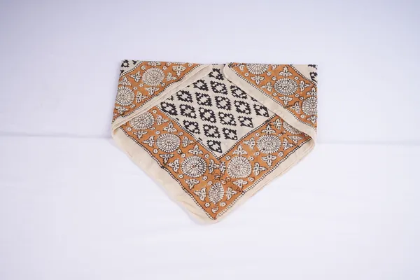 Orange_Printed_Square_Bandana_for_Women