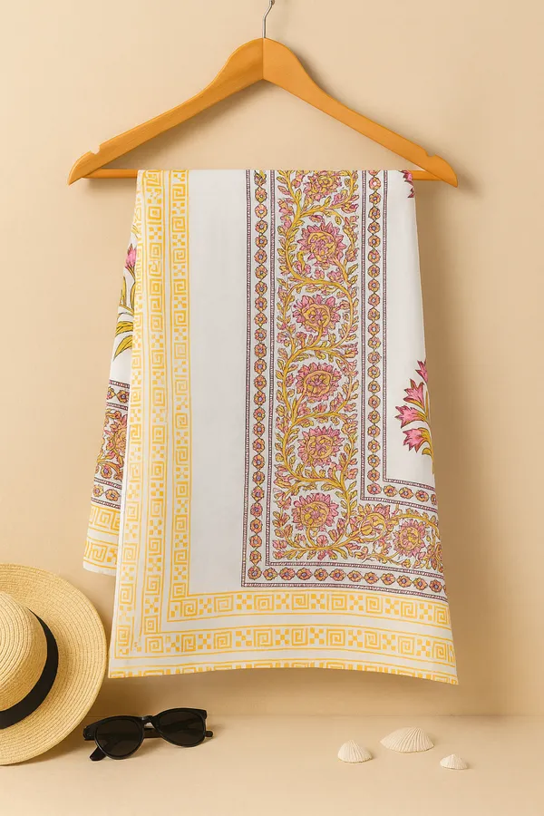 Yellow_Printed_Sarong_Wrap_for_Women