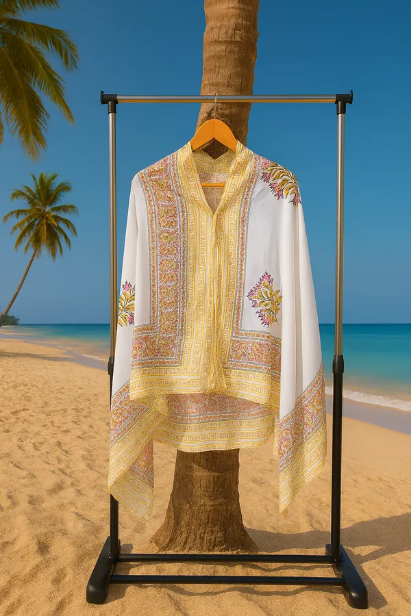 White_Floral_Printed_Sarong_for_Women
