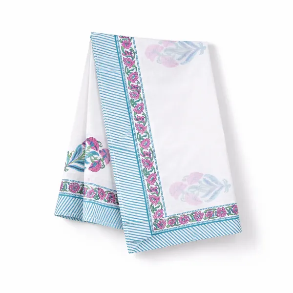 White_Floral_Print_Sarong_for_Women