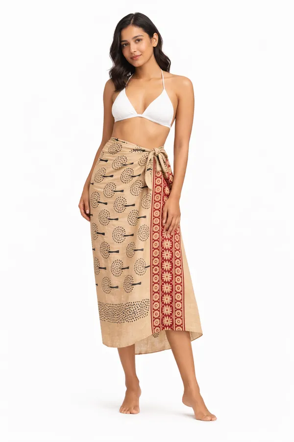 Beige_Printed_Wrap_Sarong_for_Women