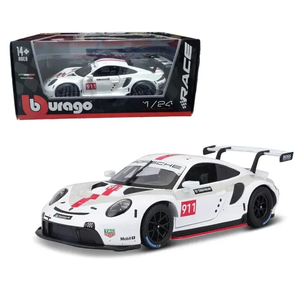Bbrago_1/24_Racing_Porsche_911_Rsr_Gt(Collectible_Models_For_14+)