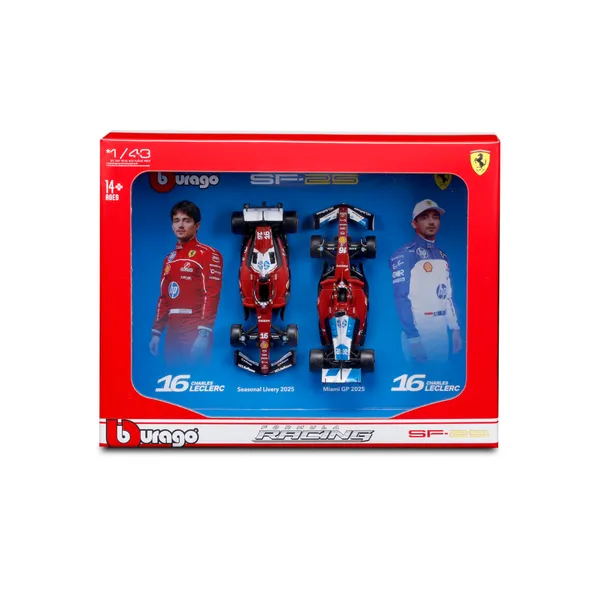 BBRAGO-1-43_Racing_-_Ferrari_SF-25_2PK_-_CHARLES_L'CLERC_-_#16