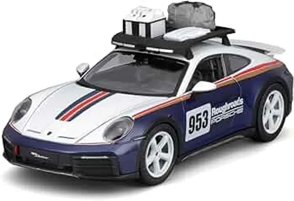Bburago_1/24_Racing_Porsche_911_Dakar(Collectible_Models_For_14+)