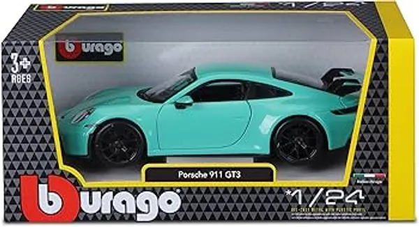 Bburago_1/24_2022_Porsche_911_Gt3(Collectible_Models_For_14+)