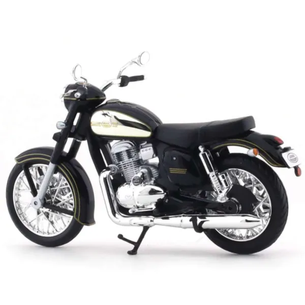 Maisto_1/18_Jawa_Classic_Black