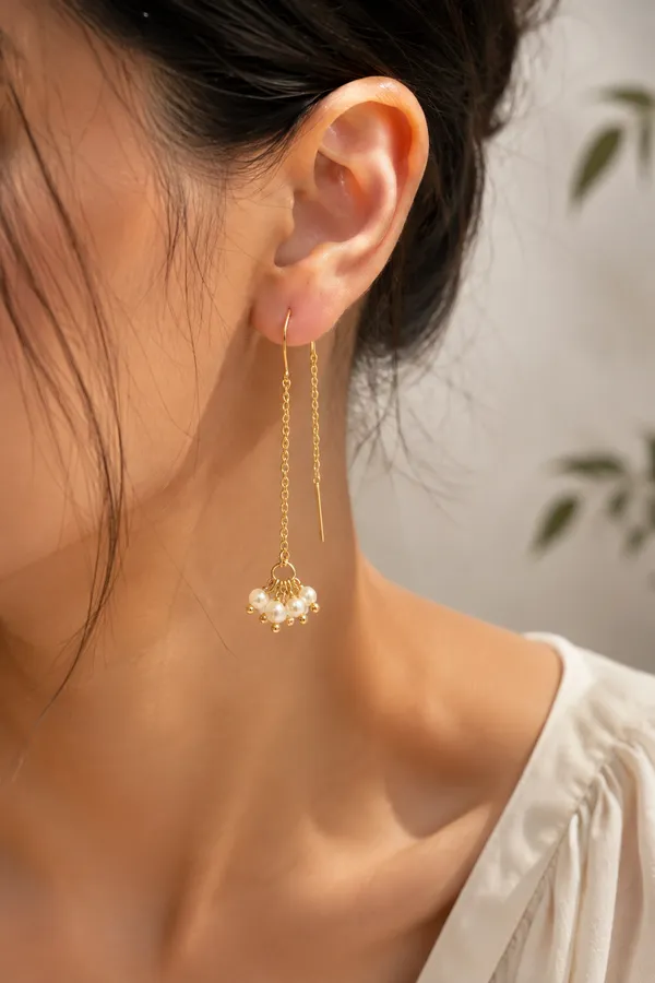 Sui_Dhaga_With_S_Pearl_Golden_Colour_Brass_Earring_For_Women