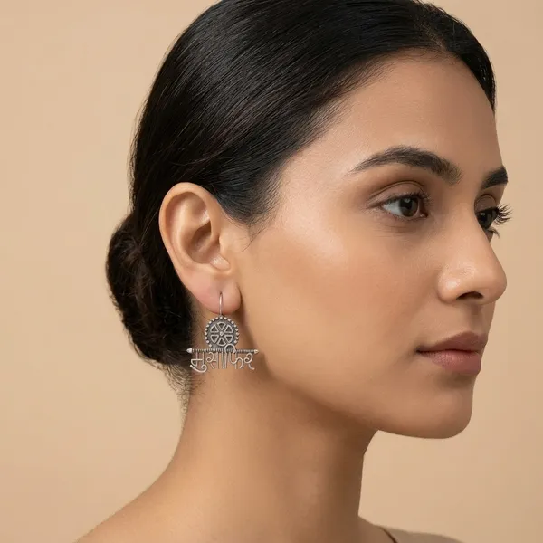 Musafir_Silver_Colour_Brass_Earring_For_Women