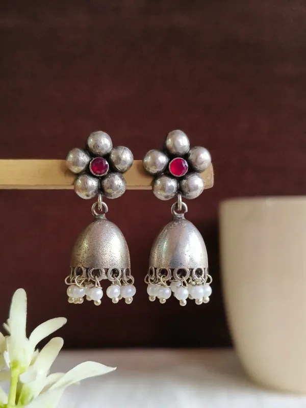Jhalak__Red_Colour_Brass_Earring_For_Women