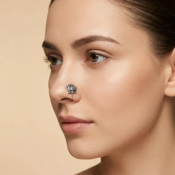 Kamal_Piercing_Silver_Colour_Brass_Nose_Pin_For_Women