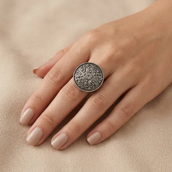 Vipra_Ring_Silver_Colour_Brass_Ring_For_Women