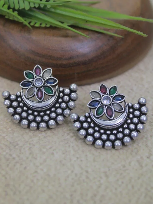 Chaandni_Multi_Colour_Brass_Earring_For_Women